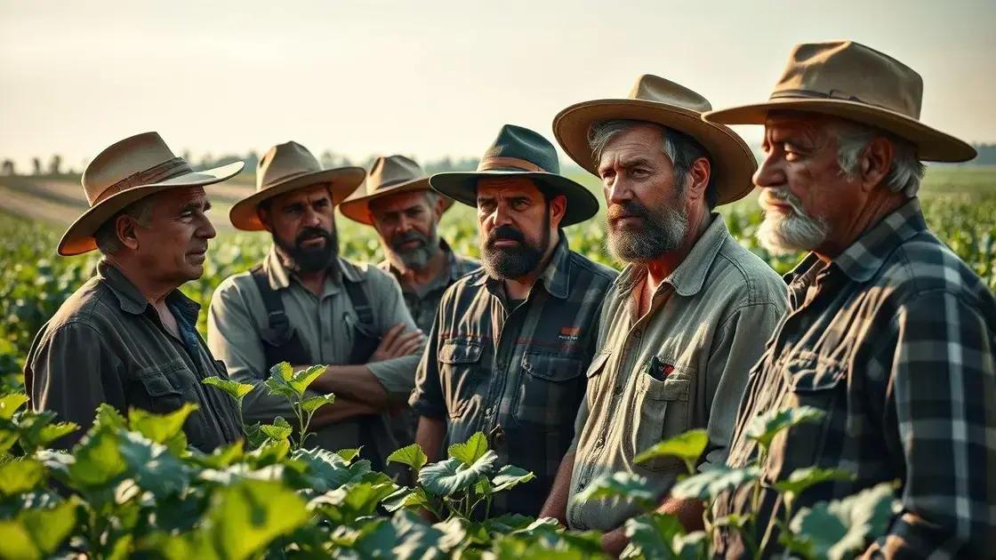 Reactions from farmers and agricultural sectors