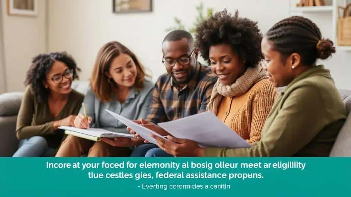 Eligibility criteria for assistance