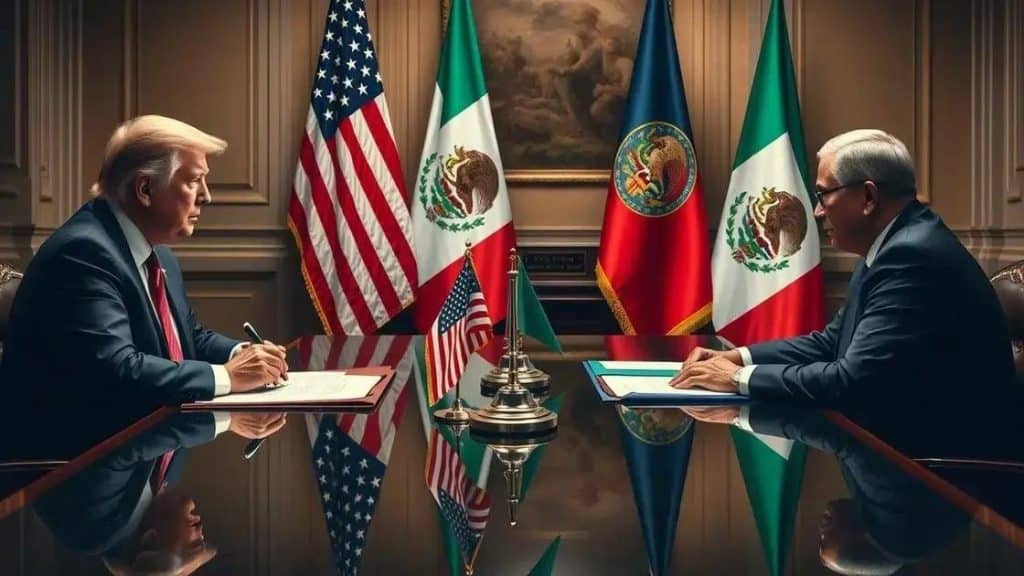 Trump escalates tariff threats in ongoing Mexico water dispute
