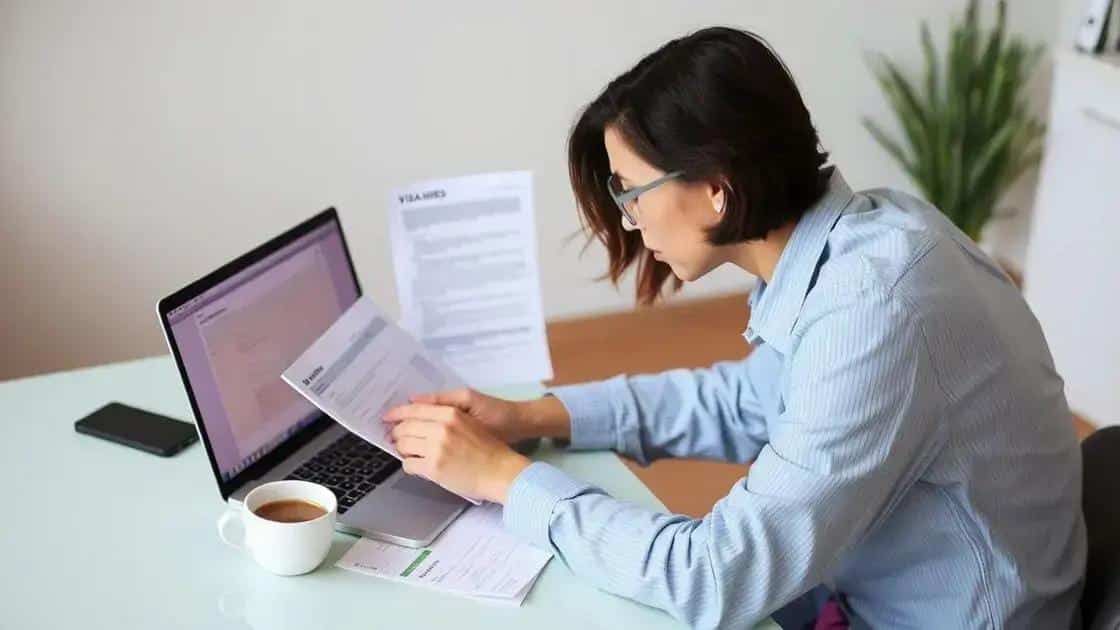 Understanding visa application updates