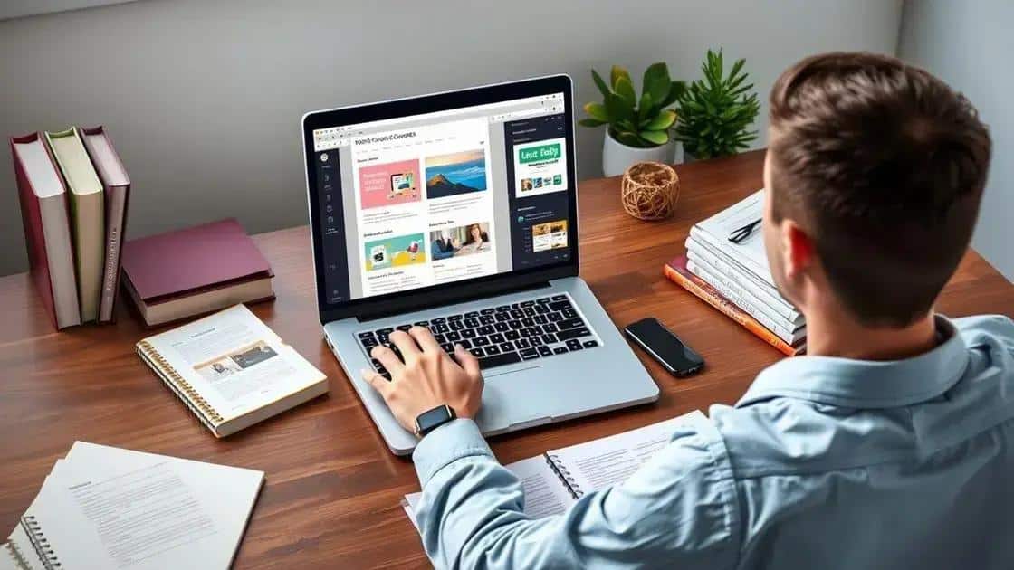 Comparing popular online course platforms