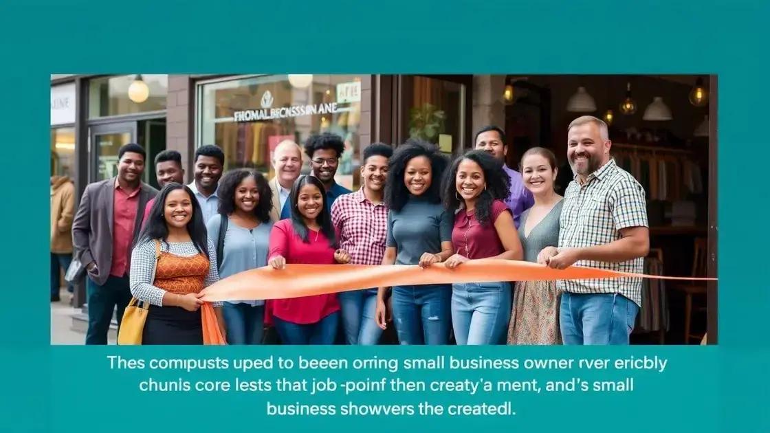 The role of small businesses in job creation
