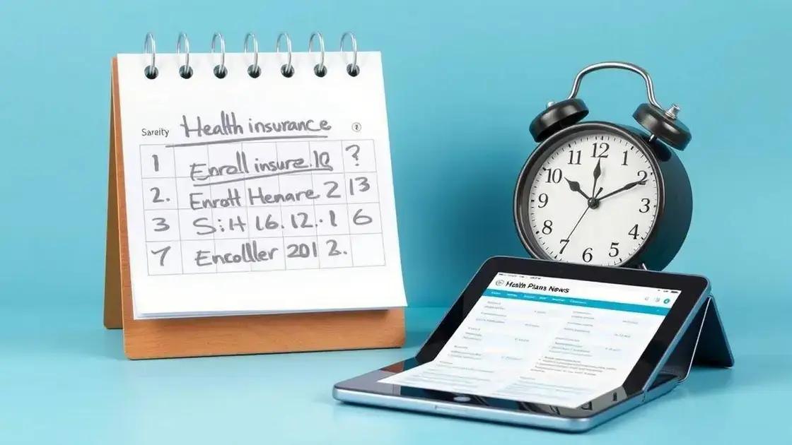 Understanding enrollment deadlines