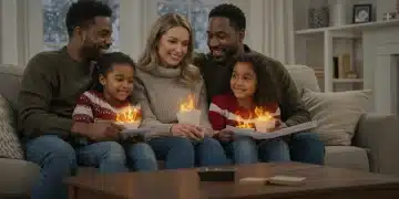 Family enjoying a warm home, symbolizing LIHEAP energy bill assistance