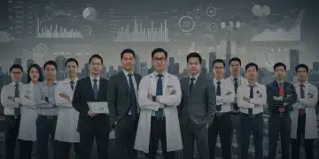 Professionals representing diverse industries in a dynamic US job market