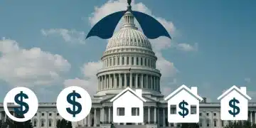Government financial assistance programs in 2025, symbolizing aid for homes and businesses.