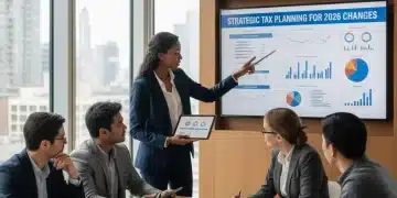 Investors analyzing financial data for 2026 tax law changes