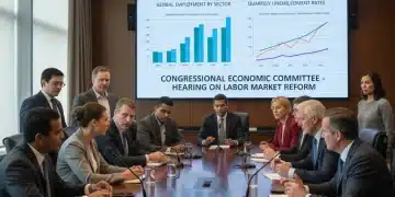 Congressional debate on future labor laws and remote work
