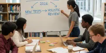Students preparing for 2026 college admissions with new test policies and holistic review in mind.