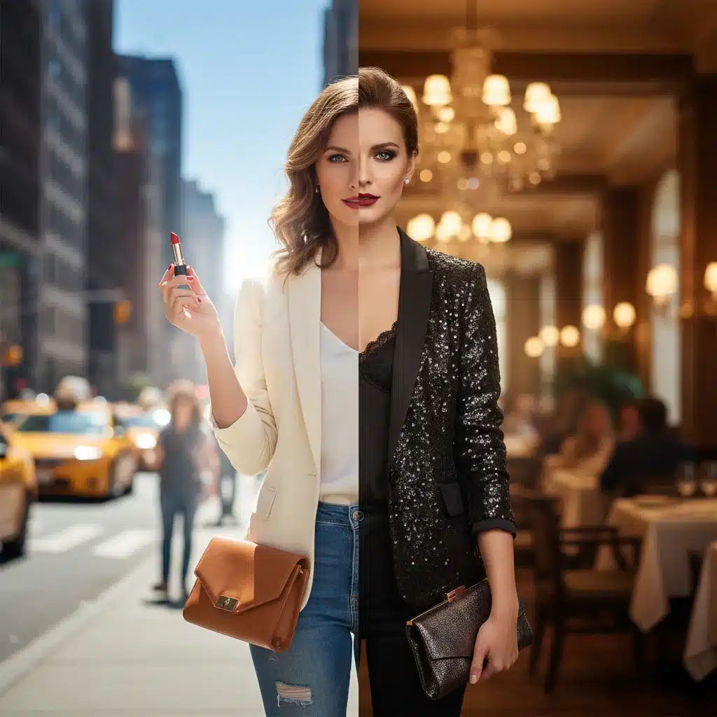 Day to Night Look: 3 Easy Steps to Transform Your Style in 10 Minutes