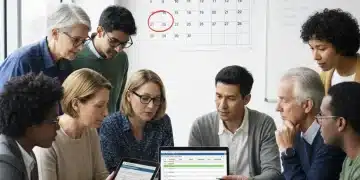 Federal employees and retirees reviewing 2026 federal benefits enrollment documents