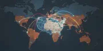 Global map highlighting geopolitical hotspots influencing US foreign policy in 2026