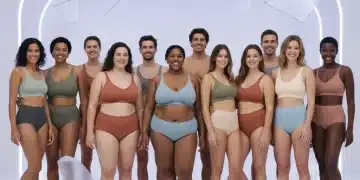 Diverse models in modern, comfortable undergarments