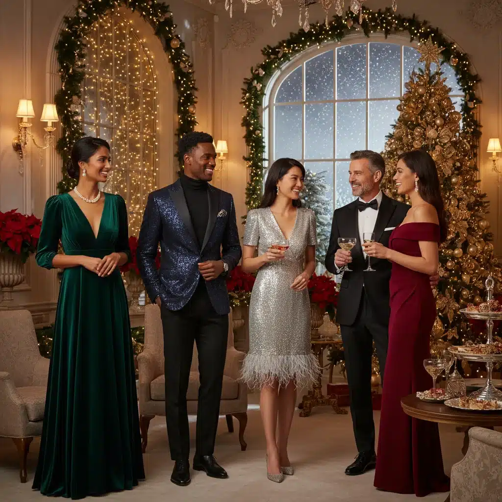Winter 2026 Party Attire: 4 Glamorous Looks for US Holiday Events